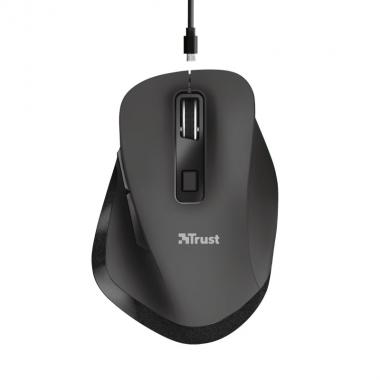 Trust Fyda Rechargeable WL Comfort Black