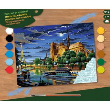 Sequin Art Набор для творчества PAINTING BY NUMBERS SENIOR Paris