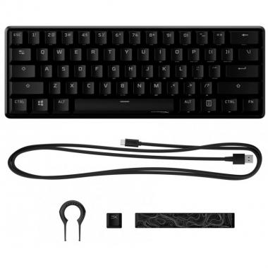 HyperX Клавиатура Alloy Origins 60 Red USB RGB ENG/RU Black