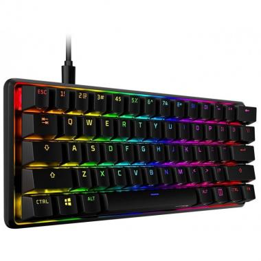HyperX Клавиатура Alloy Origins 60 Red USB RGB ENG/RU Black