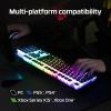 HyperX Клавиатура Alloy Origins 60 Red USB RGB ENG/RU Black