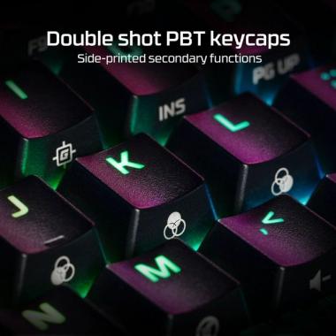 HyperX Клавиатура Alloy Origins 60 Red USB RGB ENG/RU Black