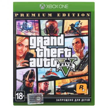 Games Software Grand Theft Auto V [Blu-Ray диск] (XBS)