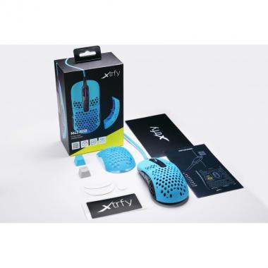 Cherry Xtrfy Мышь игровая M42 RGB USB Miami Blue
