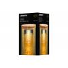 ARDESTO Банка для зберігання Golden Moon, кругла, 760 мл, скло, бамбук