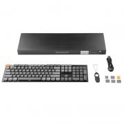 Keychron Клавіатура K1 104 keys, Gateron Brown, White LED, BLACK