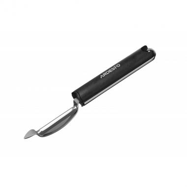 ARDESTO Black Mars peeler, plastic, stainless steel