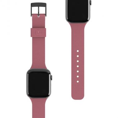 UAG by [U] for Apple Watch 44/42 Dot Silicone Strap, Dusty Rose