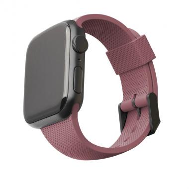 UAG by [U] for Apple Watch 44/42 Dot Silicone Strap, Dusty Rose