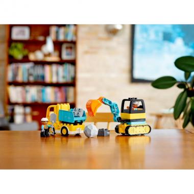 LEGO DUPLO Truck & Tracked Excavator