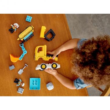 LEGO DUPLO Truck & Tracked Excavator