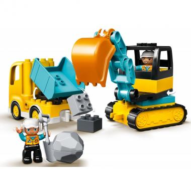 LEGO DUPLO Truck & Tracked Excavator