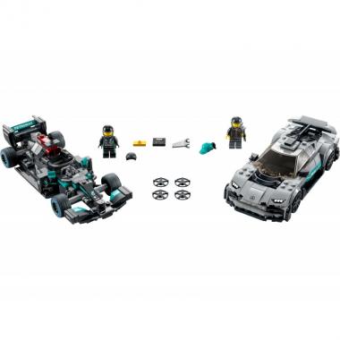 LEGO Конструктор Speed Champions Mercedes-AMG F1 W12 E Performance та Mercedes-AMG Project One 76909