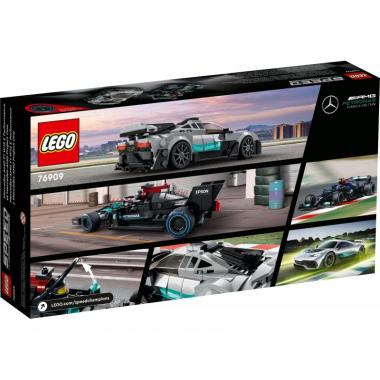 LEGO Конструктор Speed Champions Mercedes-AMG F1 W12 E Performance та Mercedes-AMG Project One 76909