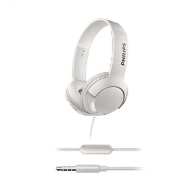 Philips SHL3075 On-Ear Mic[White]