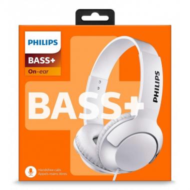 Philips SHL3075 On-Ear Mic[White]