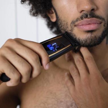 BaByliss E879E, Beard trimmer, 2 attachments, black E879E