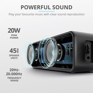Trust Zowy Max Bluetooth Speaker[Black]
