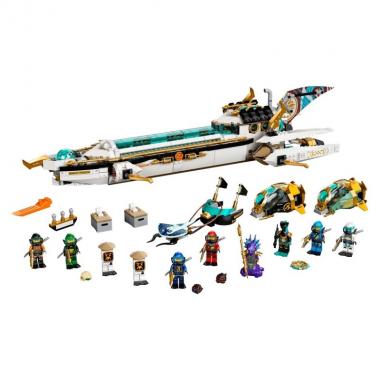 LEGO Конструктор NINJAGO Подводный «Дар Судьбы» 71756