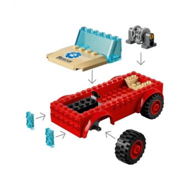 LEGO Конструктор City Спасательный внедорожник для зверей 60301
