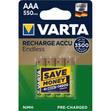 VARTA ENDLESS AAA (RECHARGEABLE ACCU)[BLI 4]