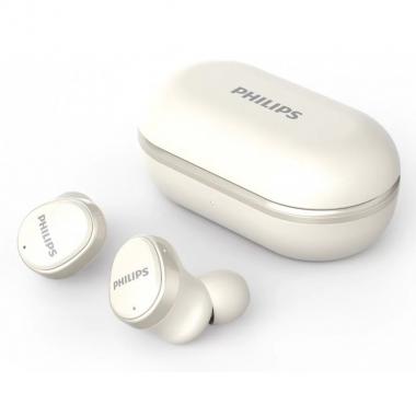 Philips TAT4556 TWS ANC IPX4 Touch control White Headphones