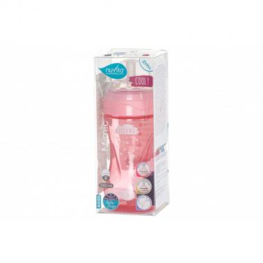 Nuvita Дитяча пляшечка Mimic Cool (250мл)[NV6032PINK]
