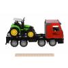 Same Toy Машинка інерційна Super Combination Тягач (червоний) з трактором і бульдозером
