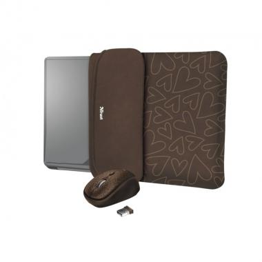 Trust Чохол + миша YVO MOUSE & SLEEVE 15.6 [23446]