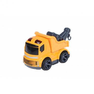 Same Toy Машинка Mini Metal Будівельна техніка-самоскид із краном