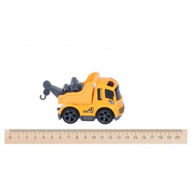 Same Toy Машинка Mini Metal Будівельна техніка-самоскид із краном