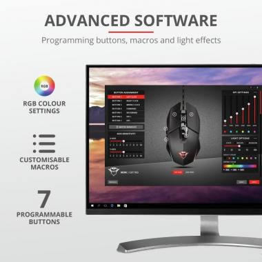 Trust GXT 950 Idon Illuminated Black