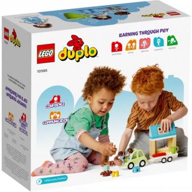 LEGO DUPLO Town Family House on Wheels