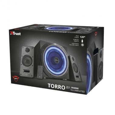 Trust 2.1 GXT 688 Torro Illuminated BLACK
