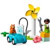 LEGO DUPLO Town Wind Turbine and Electric Car