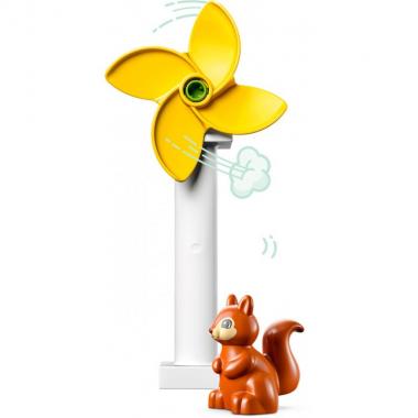 LEGO DUPLO Town Wind Turbine and Electric Car