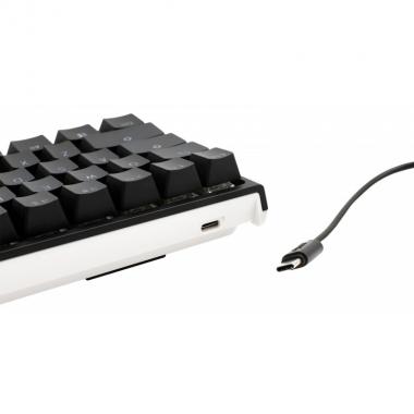 Ducky One 2 Mini (RGB LED, UA/RU)[Speed Silver, Black-White]