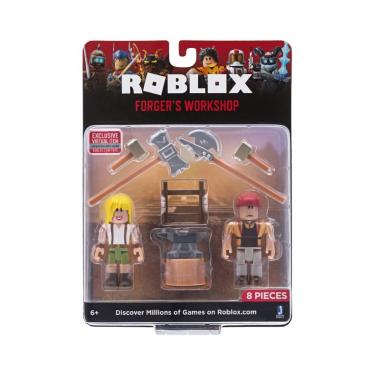 Roblox Игровая коллекционная фигурка Game Packs Forger's Workshop W6, набор 2 шт.