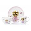 ARDESTO Набір дитячого посуду Princess owl 3 пр., порцеляна