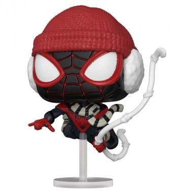 Funko Колекційна фігурка Funko POP! Bobble Marvel Games Miles Morales Miles Winter Suit 54692