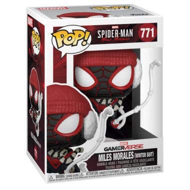 Funko Колекційна фігурка Funko POP! Bobble Marvel Games Miles Morales Miles Winter Suit 54692