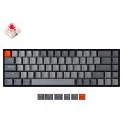 Keychron Клавіатура K6 68 Key Hot-Swap RGB Red
