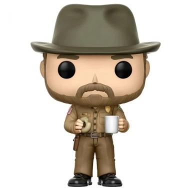 Funko Коллекционная фигурка Funko POP! TV Stranger Things Hopper w/ Donut 14425