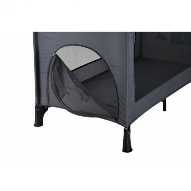 Nattou Rectangular playpen with wheels Jack, Jules & Nestor (grey)