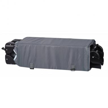 Nattou Rectangular playpen with wheels Jack, Jules & Nestor (grey)