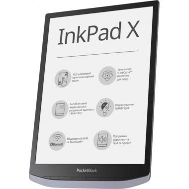 PocketBook X, Metallic grey
