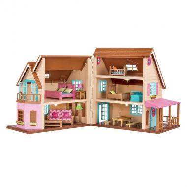 Li`l Woodzeez Игровой набор - Большой коттеджный дом