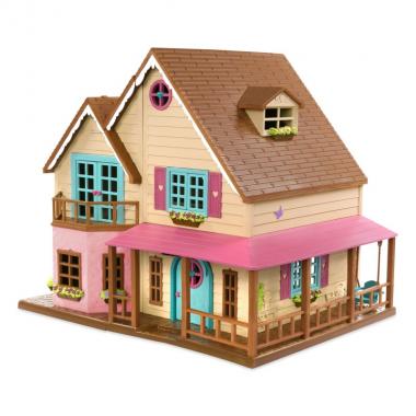 Li`l Woodzeez Игровой набор - Большой коттеджный дом