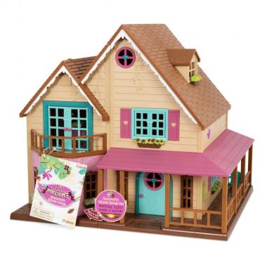 Li`l Woodzeez Игровой набор - Большой коттеджный дом