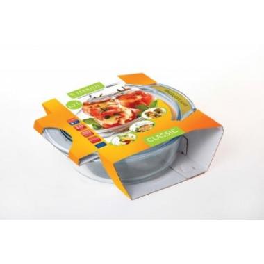 Termisil Форма для запікання із кришкою, кругла, 1,4 л